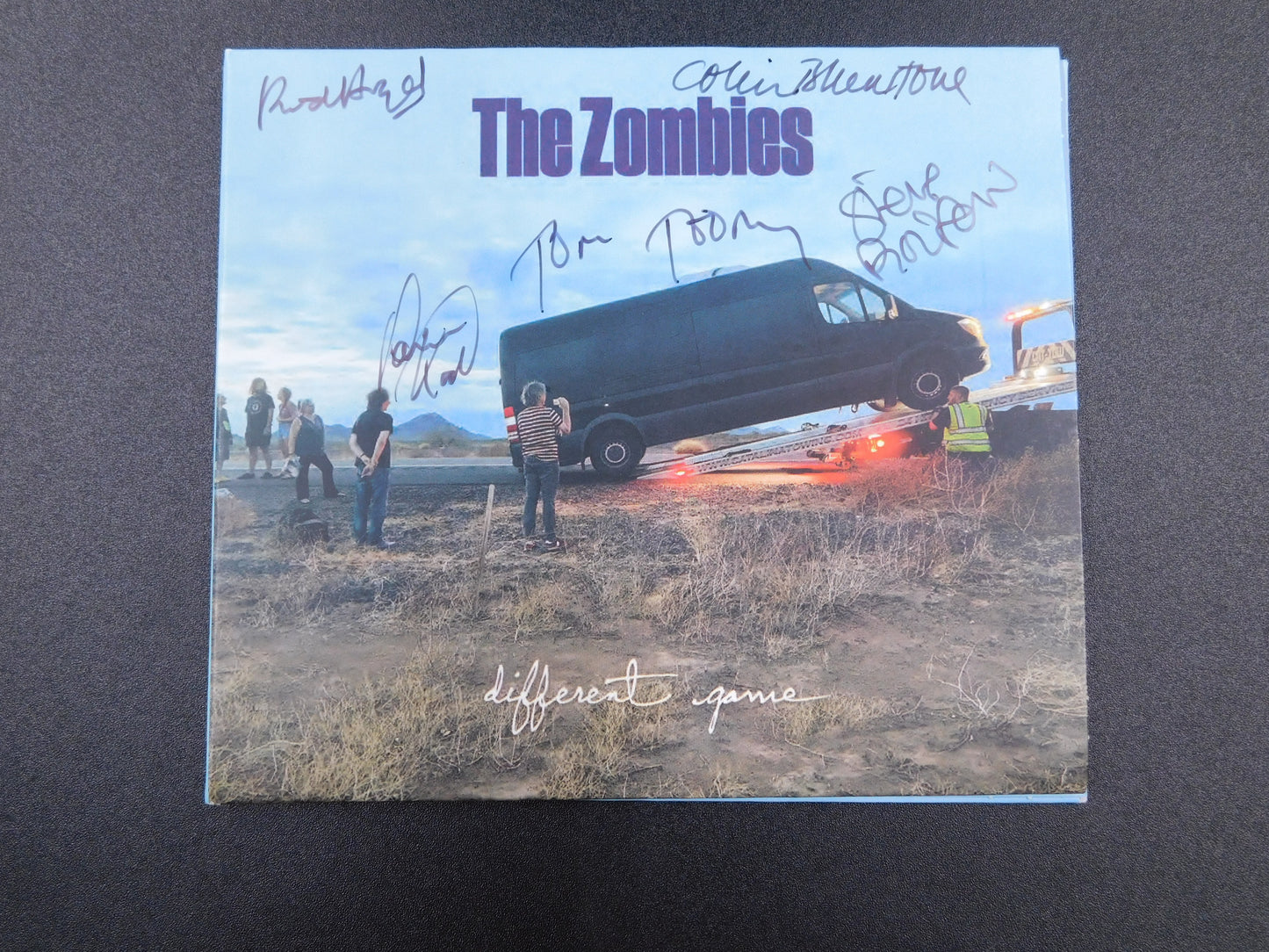 The Zombies Full Band Signed Autographed Different Game CD Cover JSA COA