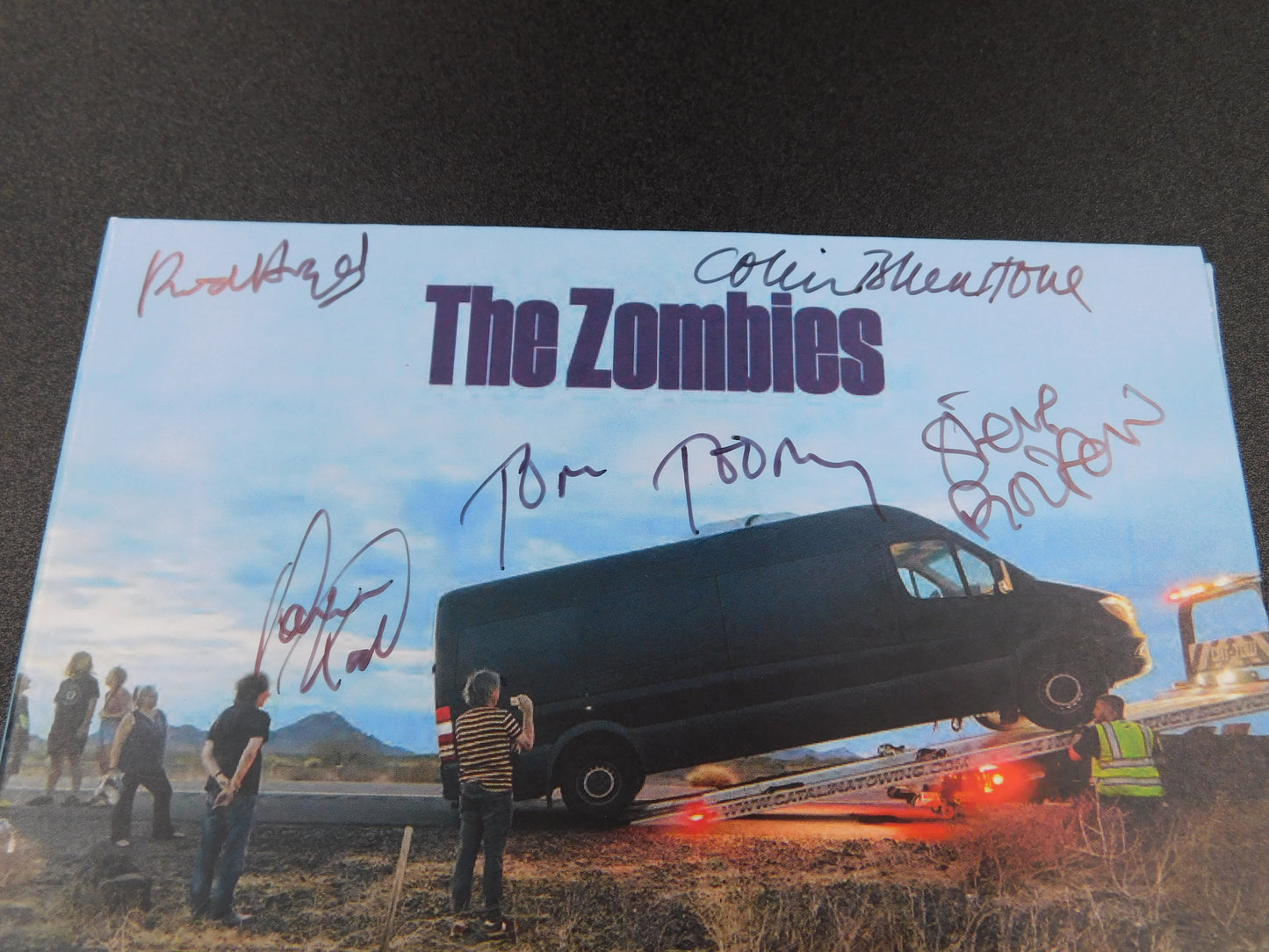 The Zombies Full Band Signed Autographed Different Game CD Cover JSA COA