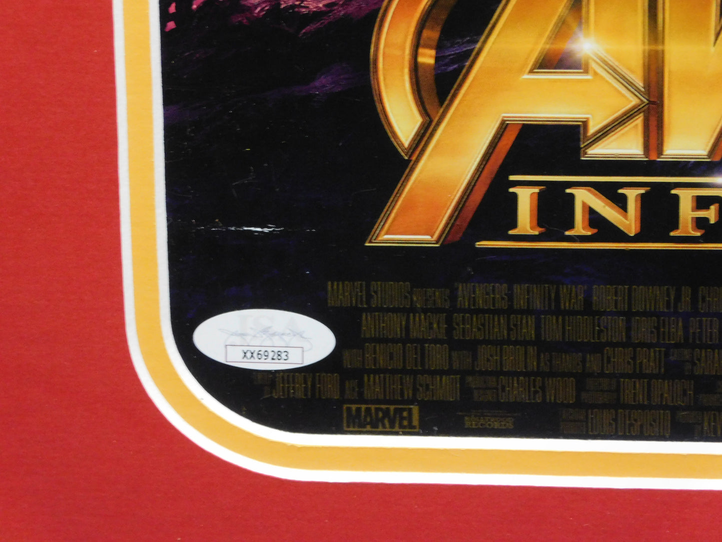 Tom Holland Signed Autographed Framed Photo Avengers Infinity War Spider-Man JSA COA