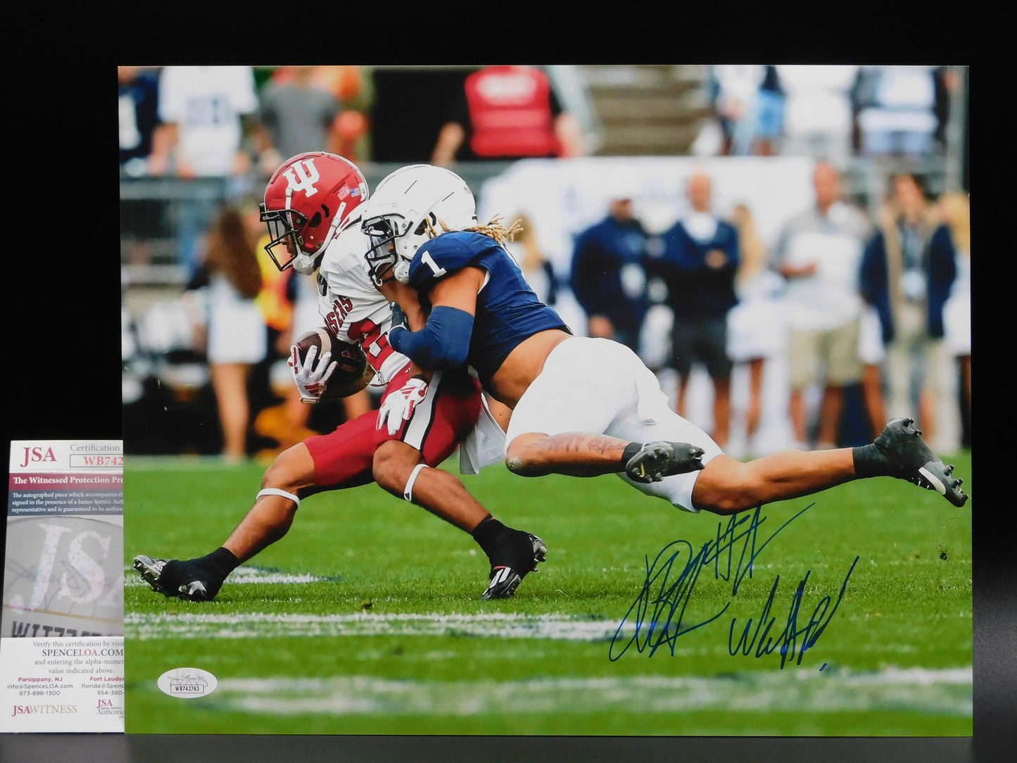 Jaylen Reed Signed Autographed 11x14 Photo Penn State Nittany Lions Inscribed We Are JSA COA