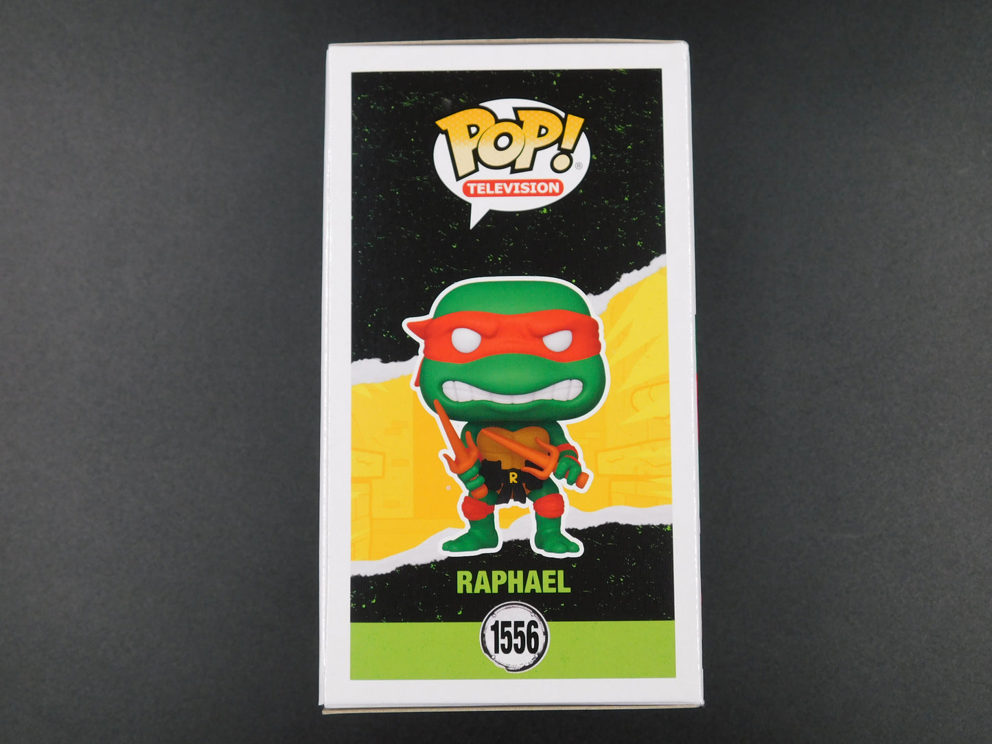 Denny Fincke Remark Artwork Sketch Signed Funko Pop 1556 TMNT Raphael Teenage Mutant Ninja Turtles