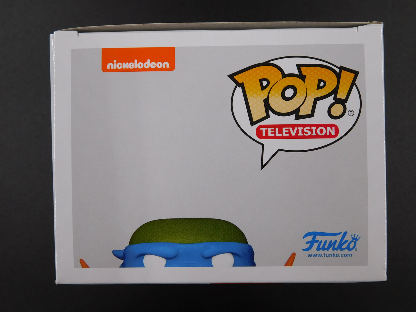 Denny Fincke Remark Artwork Sketch Signed Funko Pop 1556 TMNT Leonardo Teenage Mutant Ninja Turtles