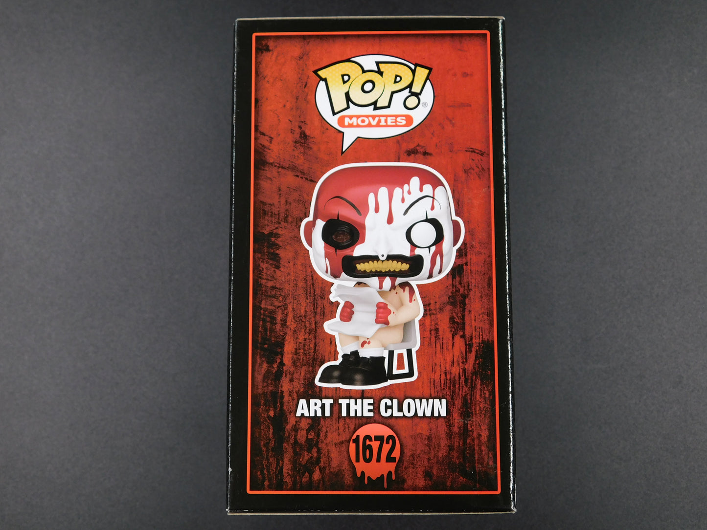 David Howard Thornton Signed Autographed Funko Pop 1672 Art The Clown Terrifier SWAU COA