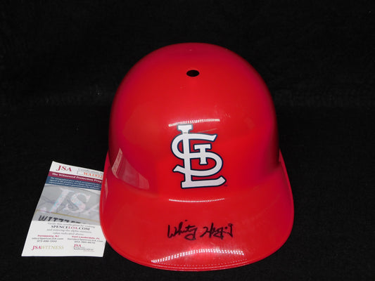Whitey Herzog Signed Autographed Full Size St Louis Cardinals Batting Helmet JSA COA A