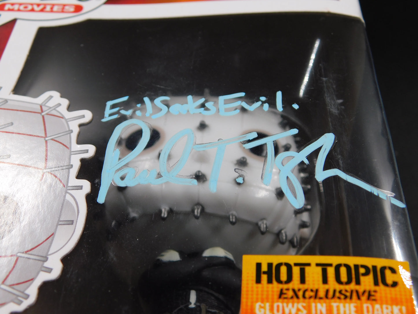 Paul T Taylor Signed Autographed Funko Pop 360 Pinhead Hellraiser Hot Topic Exclusive JSA COA