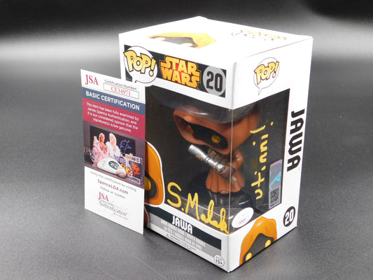 Susanna Malak Signed Autographed Funko Pop 20 Jawa Star Wars Utinni! JSA COA B