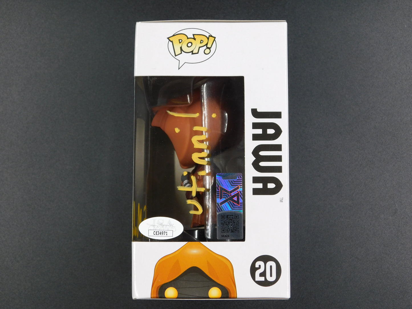 Susanna Malak Signed Autographed Funko Pop 20 Jawa Star Wars Utinni! JSA COA B