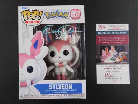 Erica Schroeder Signed Autographed Inscribed Funko Pop 857 Sylveon Pokemon JSA COA