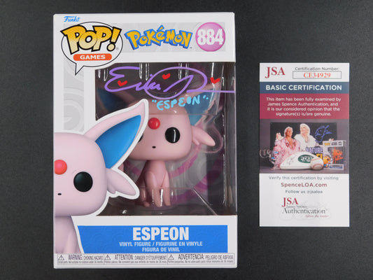 Erica Schroeder Signed Autographed Inscribed Funko Pop 857 Espeon Pokemon JSA COA A
