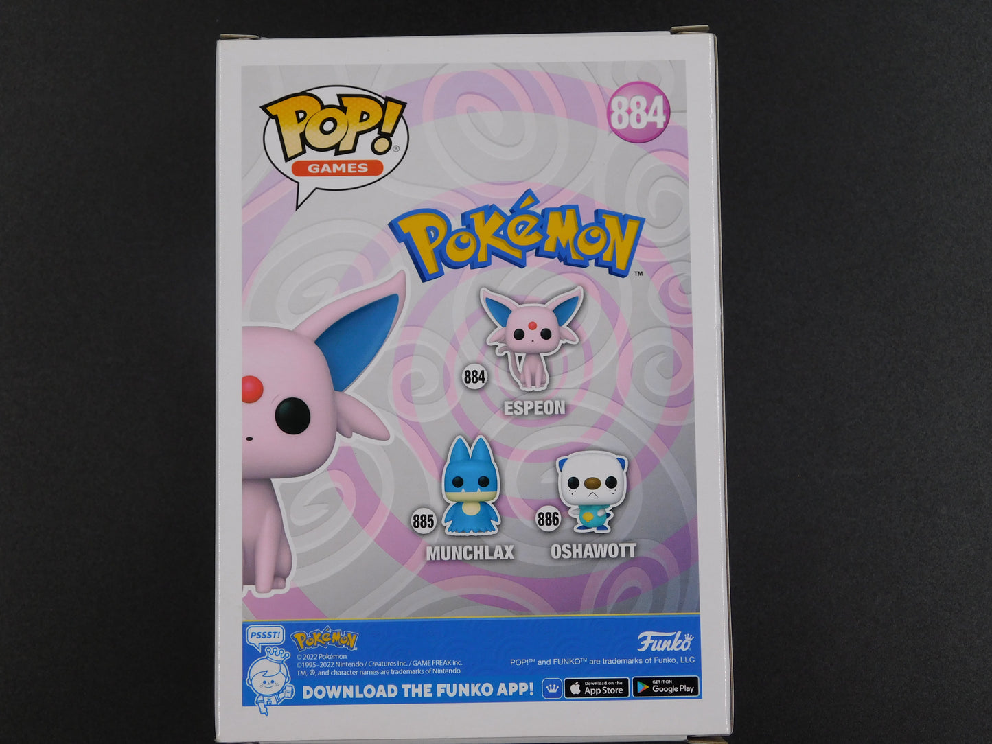 Erica Schroeder Signed Autographed Inscribed Funko Pop 857 Espeon Pokemon JSA COA A