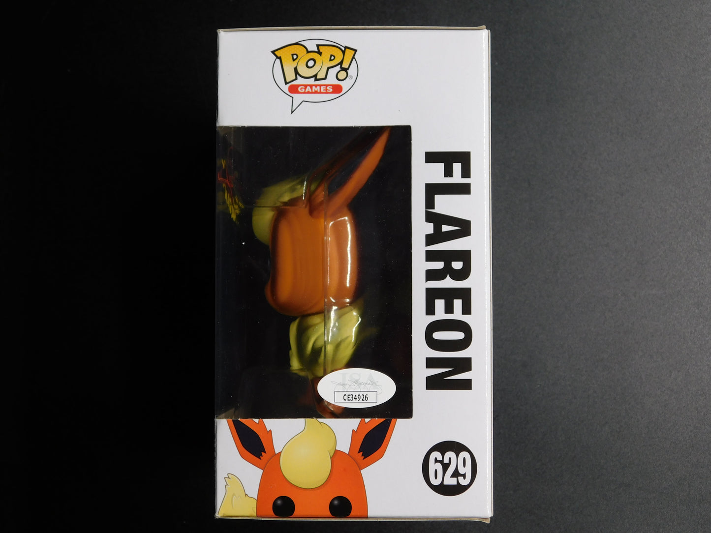 Erica Schroeder Signed Autographed Inscribed Funko Pop 629 Flareon Pokemon JSA COA A