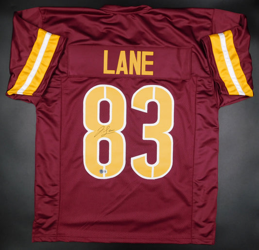 Jaylin Lane Signed Autographed Washington Commanders Burgundy Football Jersey BAS COA