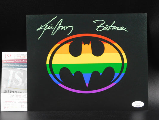 Kevin Conroy Signed Autographed 8x10 Photo Pride Batman The Animated Series JSA COA
