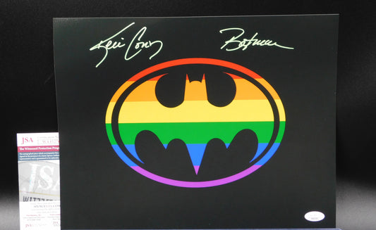 Kevin Conroy Signed Autographed 11x14 Photo Pride Batman The Animated Series JSA COA