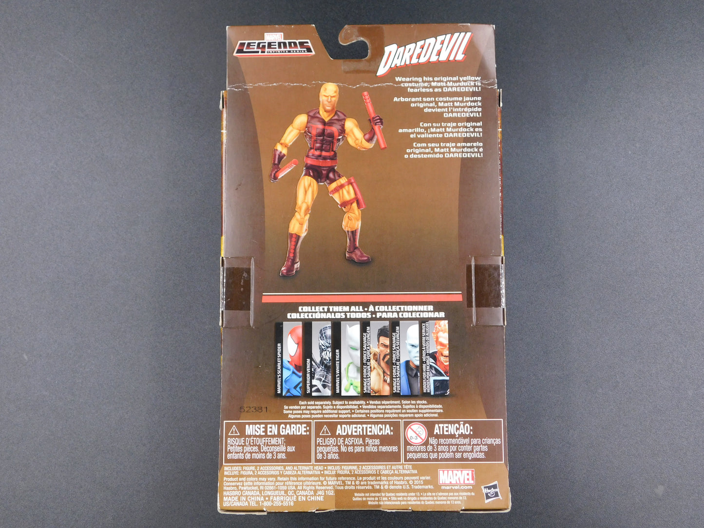 Mark Texeira Signed Autographed Original Hand Painted Artwork Daredevil Action Figure JSA COA