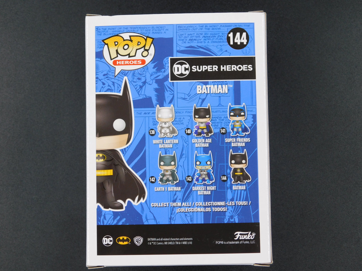 Kevin Conroy Signed Autographed Funko Pop 144 Batman The Animated Series JSA COA A