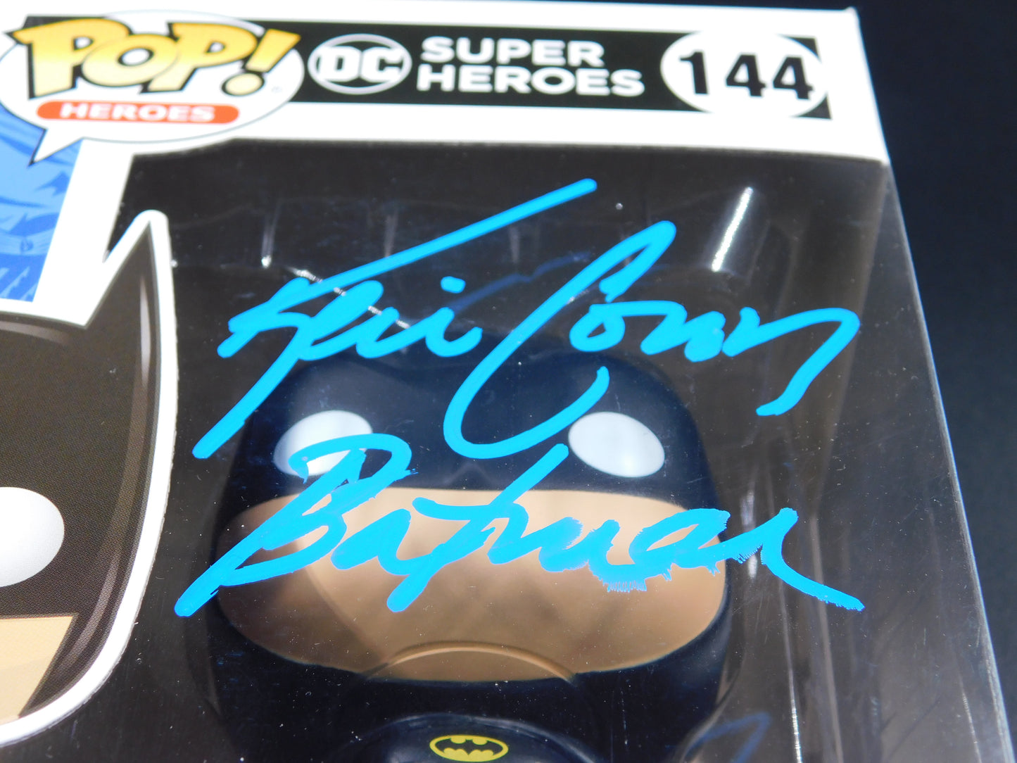 Kevin Conroy Signed Autographed Funko Pop 144 Batman The Animated Series JSA COA B