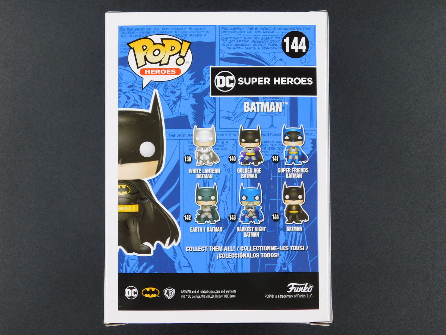 Kevin Conroy Signed Autographed Funko Pop 144 Batman The Animated Series JSA COA B