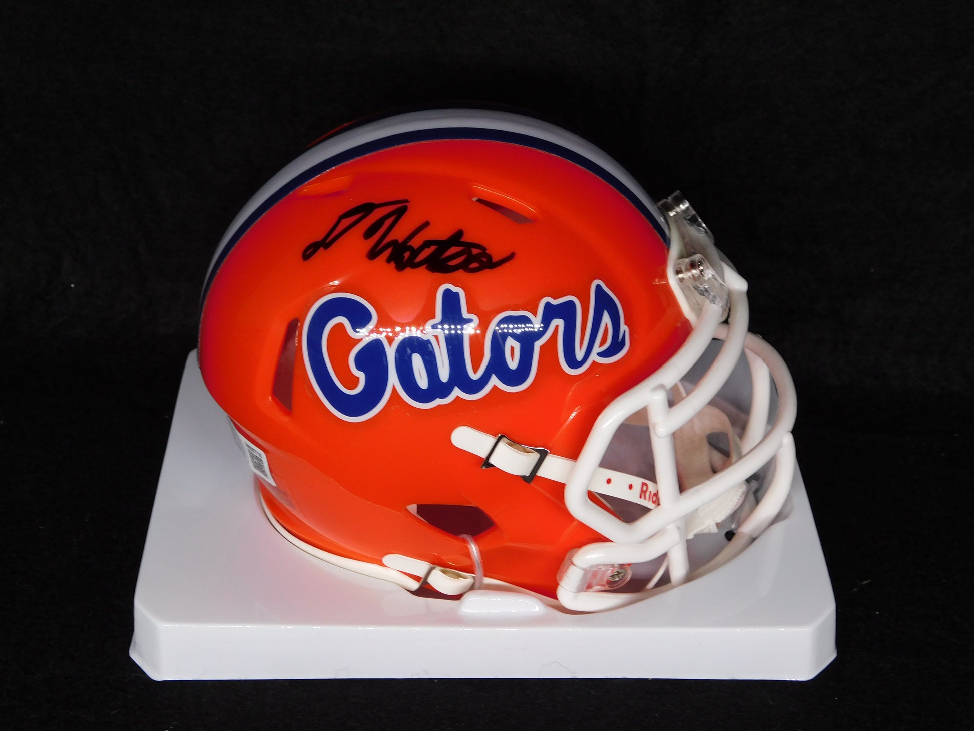 florida gators mini football helmet Golden Classic Logo Display Case scale display helmet is perfect for all football fans and great for autographs Florida Gators X Tom Petty