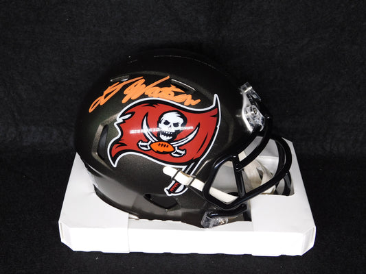 Desmond Watson Signed Autographed Tampa Bay Buccaneers Mini Helmet BAS COA