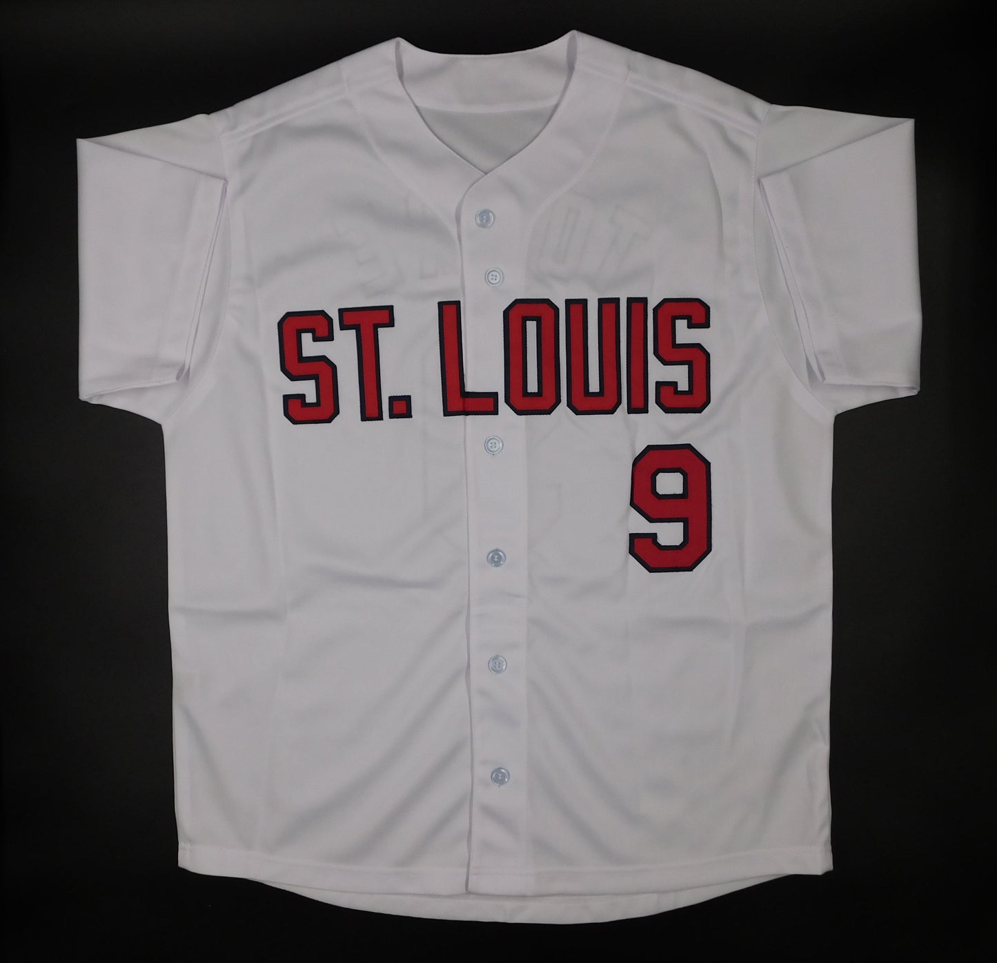 Joe Torre Signed Autographed St Louis Cardinals White Baseball Jersey HOF BAS COA