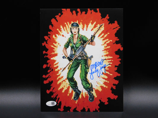 Mary McDonald-Lewis Signed Autographed 8x10 Photo Lady Jaye G.I. Joe JSA COA B