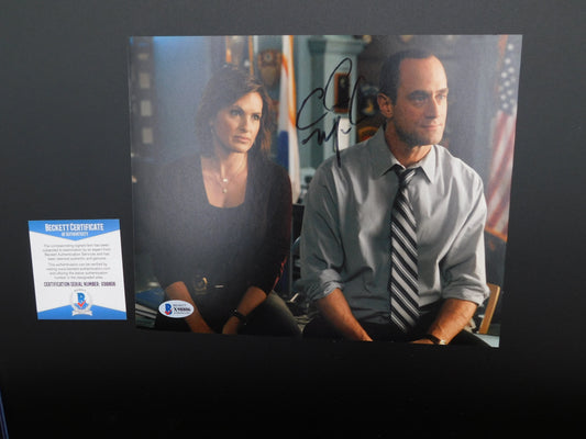 Christopher Meloni Signed / Autographed Law and Order SVU 8x10 Photo