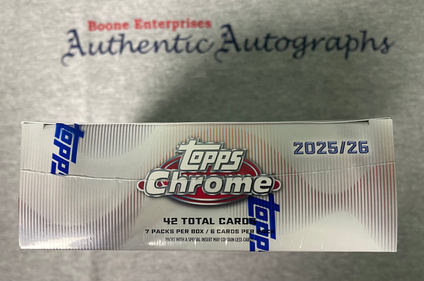 2025 - 26 Topps Chrome Basketball Mega Box Sealed Cooper Flagg 42 cards QTY