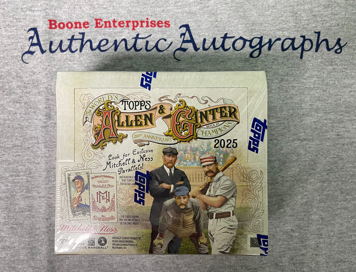 2025 Topps Allen and Ginter Mitchell & Ness Hobby Box Sealed 144 Cards