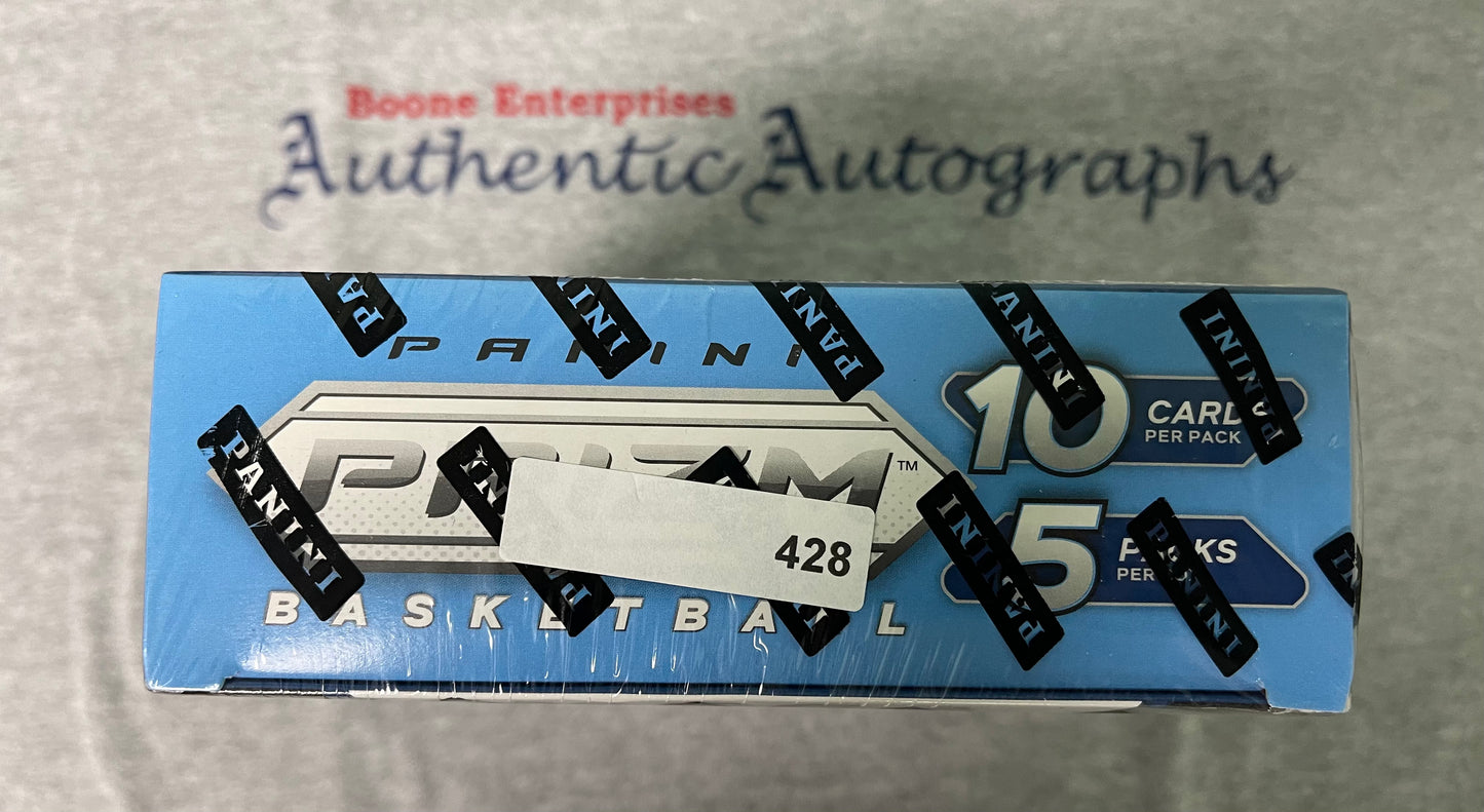 2023-24 Panini Prizm Basketball Mega Box Sealed 50 Cards Pink Ice Wembanyama