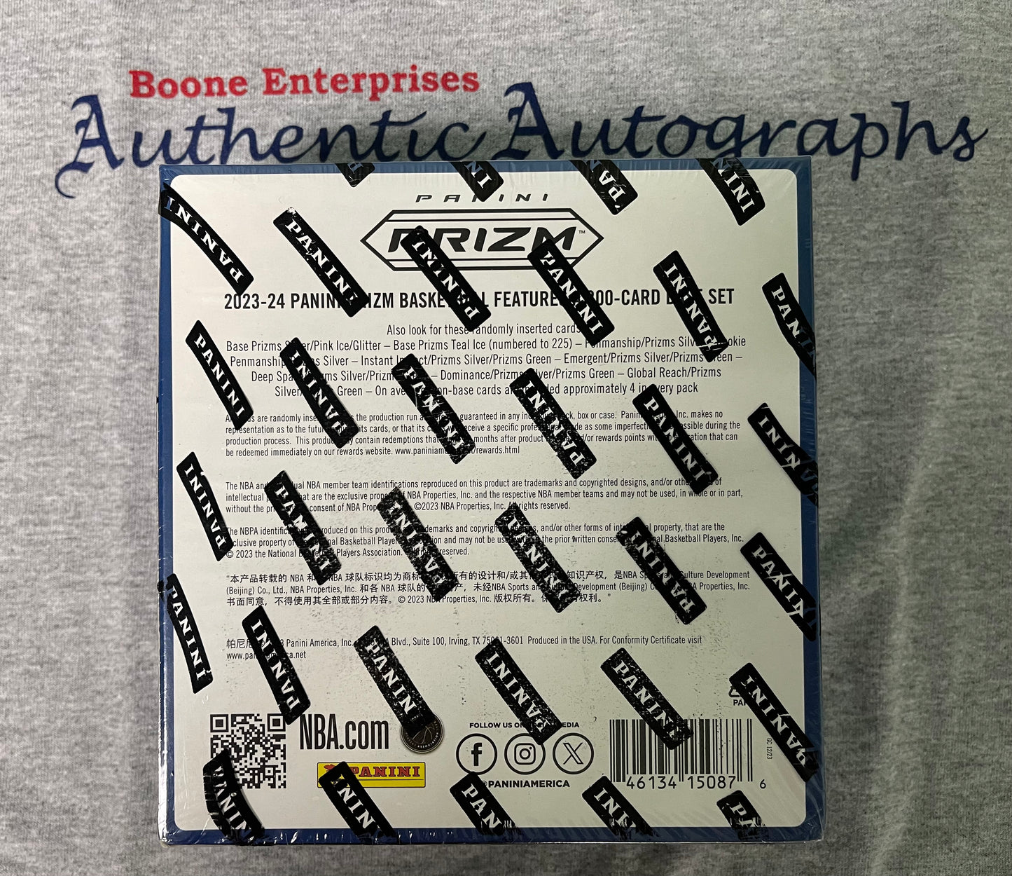 2023-24 Panini Prizm Basketball Mega Box Sealed 50 Cards Pink Ice Wembanyama