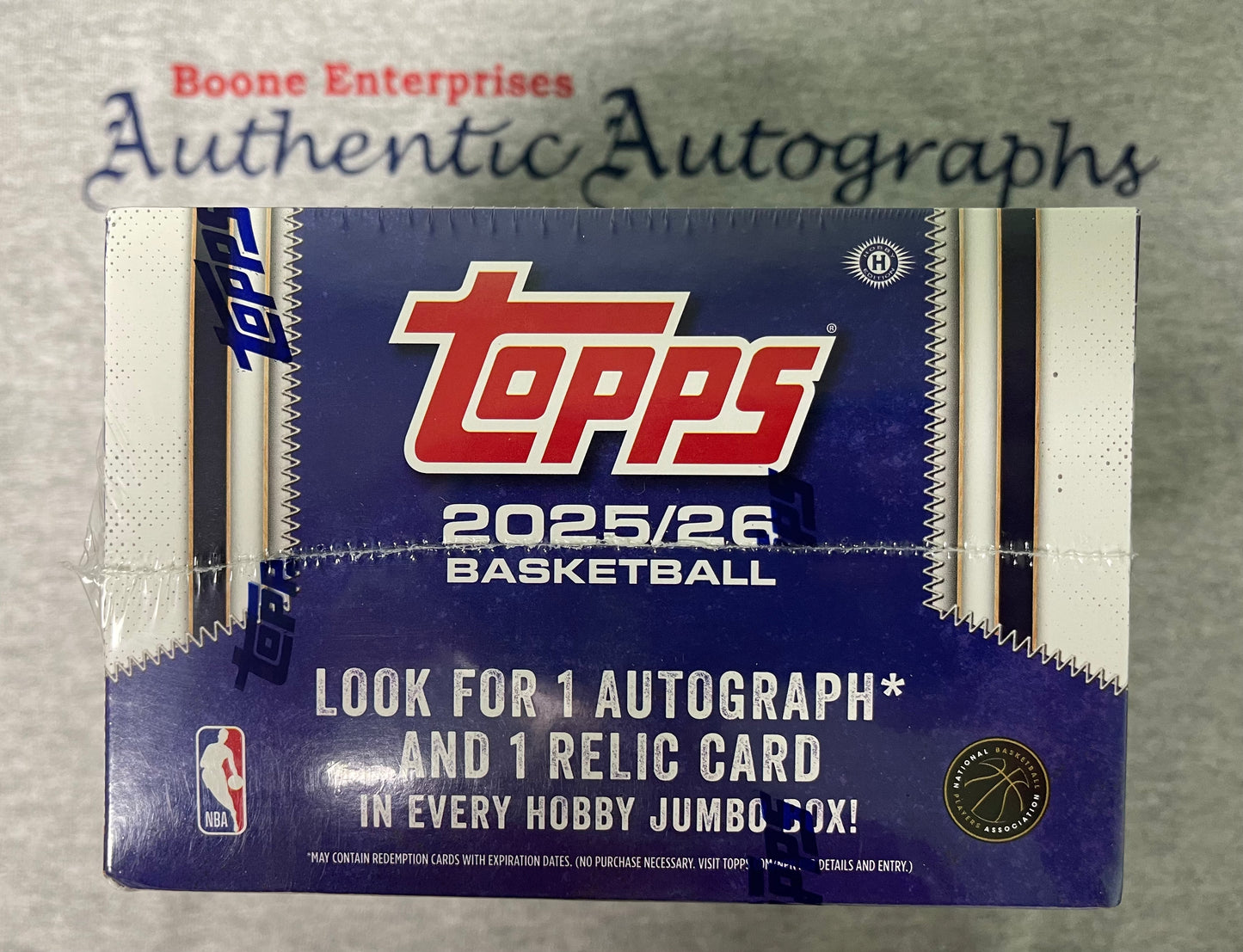 2025-26 Topps Basketball Jumbo Box Sealed 400 Cards Cooper Flagg 1 Auto 1 Relic