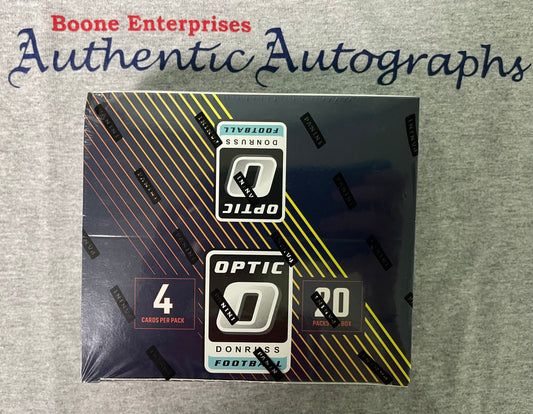 2024 Panini Donruss Optic Football Sealed Retail Box 80 Cards Drake Maye