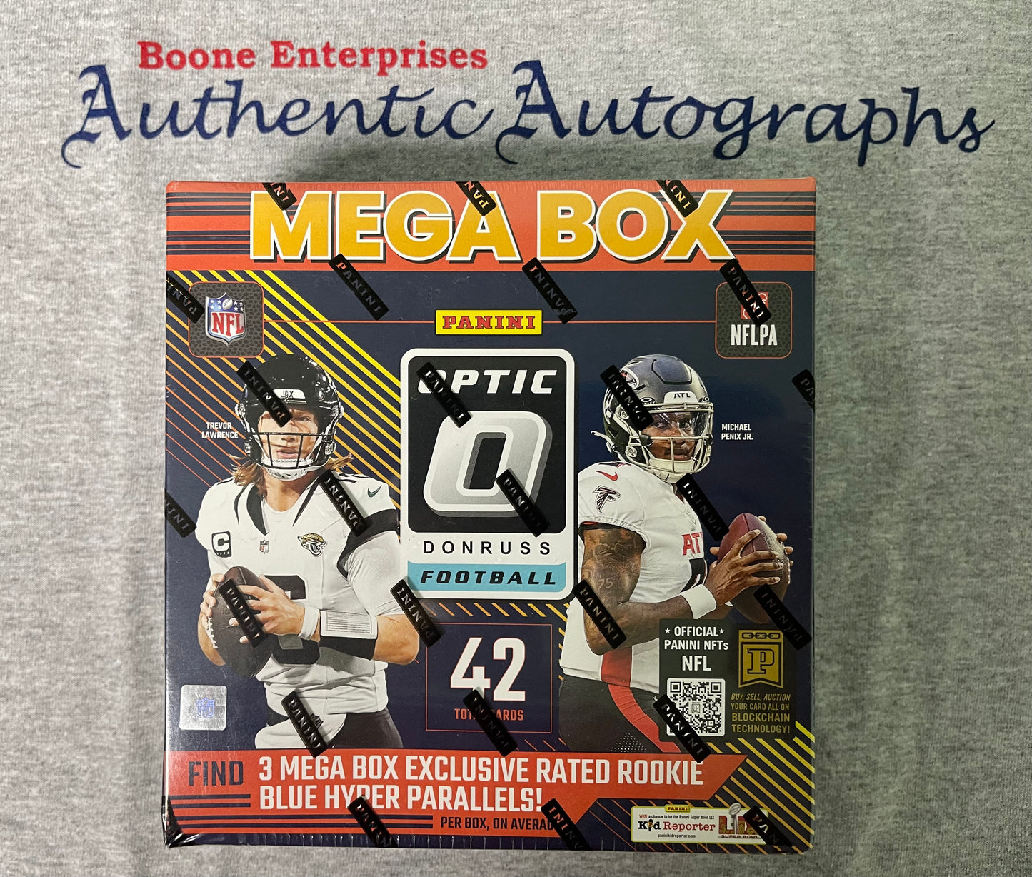 2024 Panini Donruss Optic Football Mega Box Sealed 42 Cards Drake Maye