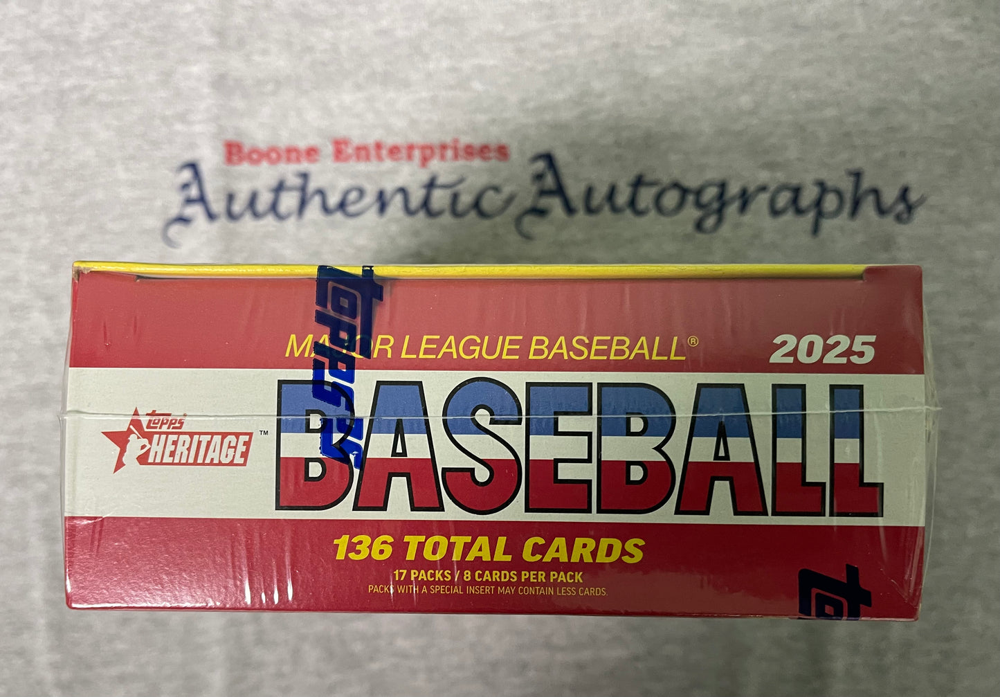 2025 Topps Heritage Baseball Mega Box Sealed 136 Cards Aaron Judge Ohtani