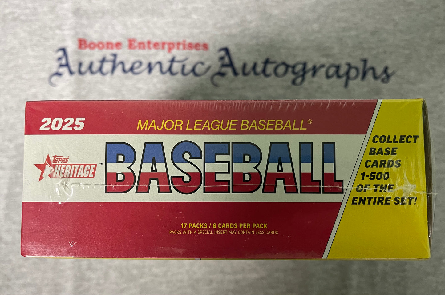 2025 Topps Heritage Baseball Mega Box Sealed 136 Cards Aaron Judge Ohtani