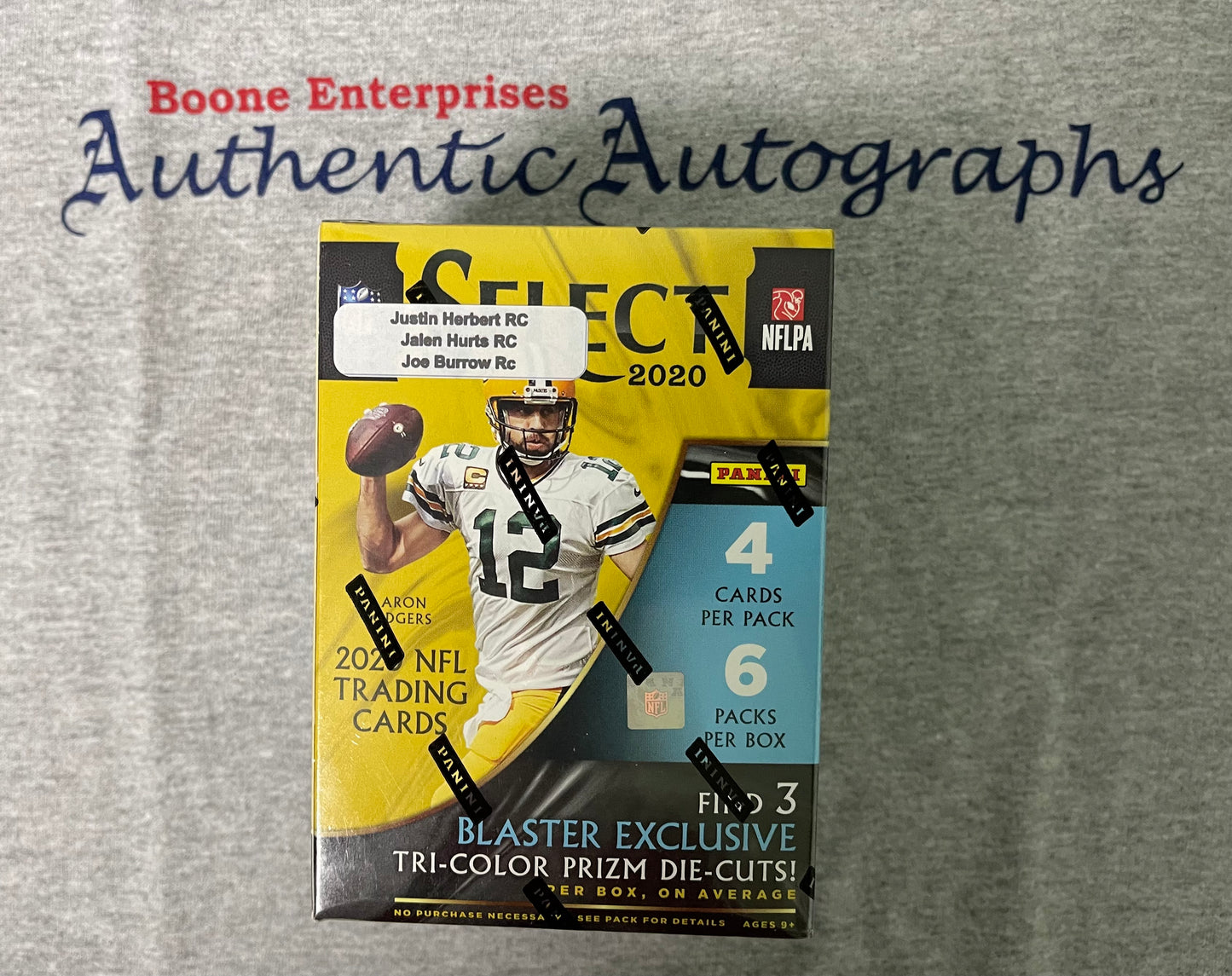 2020 Panini Football Select Blaster Box Sealed 24 Cards Burrow Herrbert Hurts