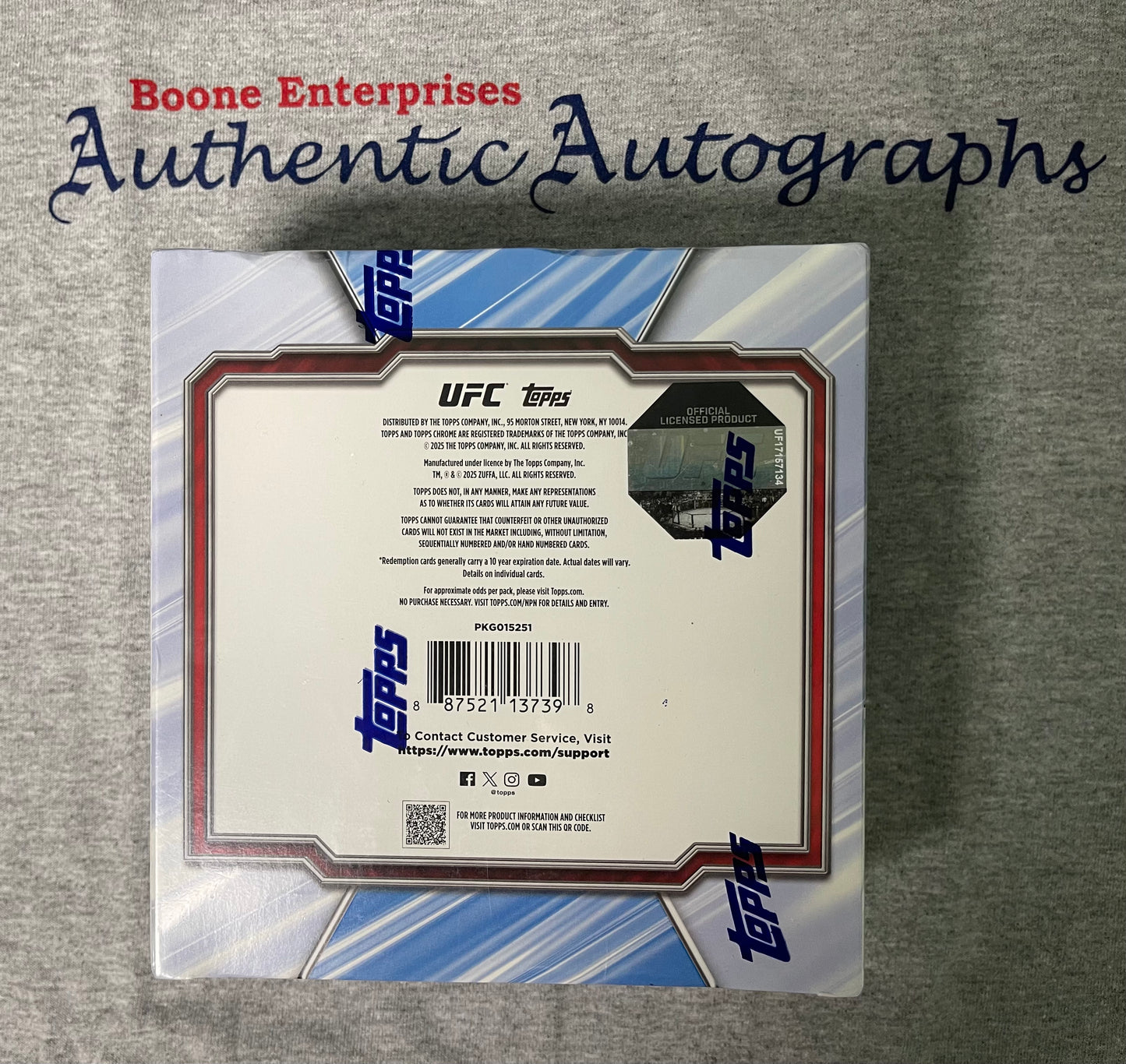 2025 Topps Chrome UFC Mega Box Sealed QTY Topuria, Pereira, Harrison 42 Cards