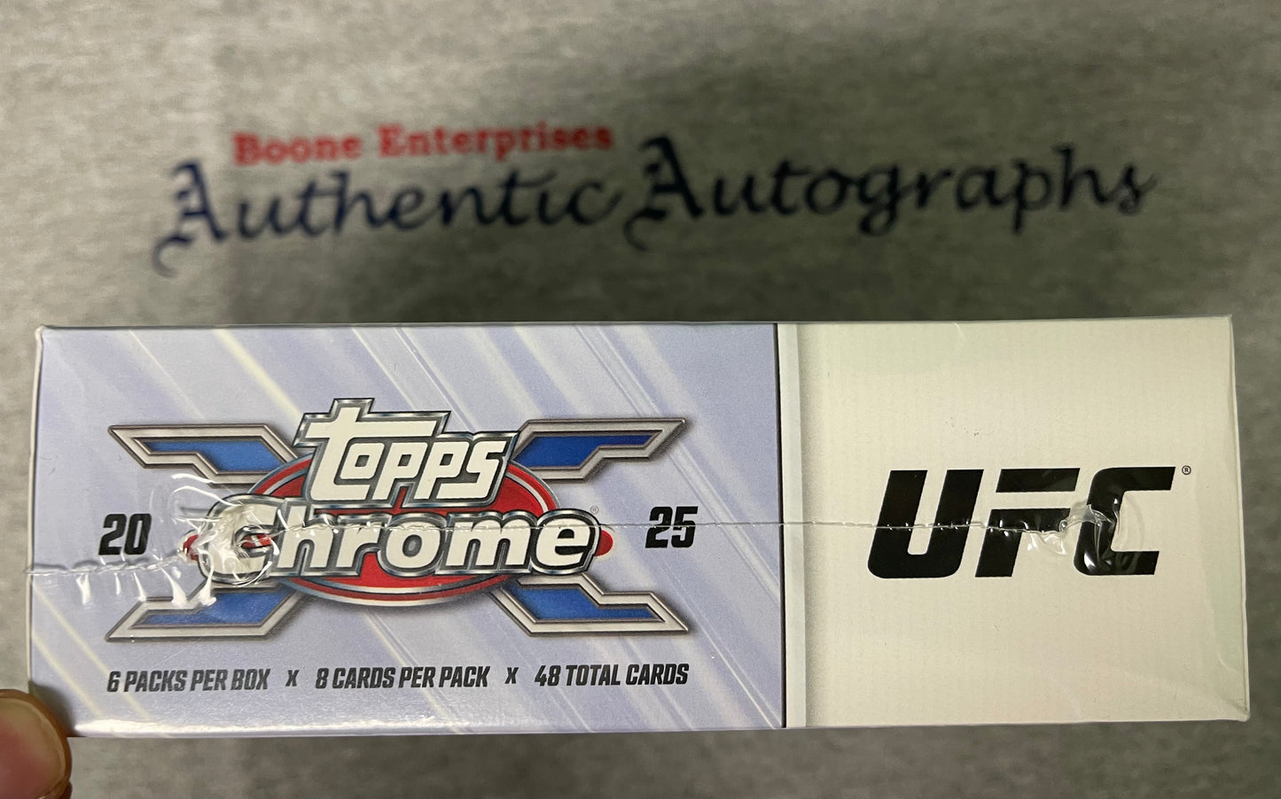 2025 Topps Chrome UFC Mega Box Sealed QTY Topuria, Pereira, Harrison 42 Cards