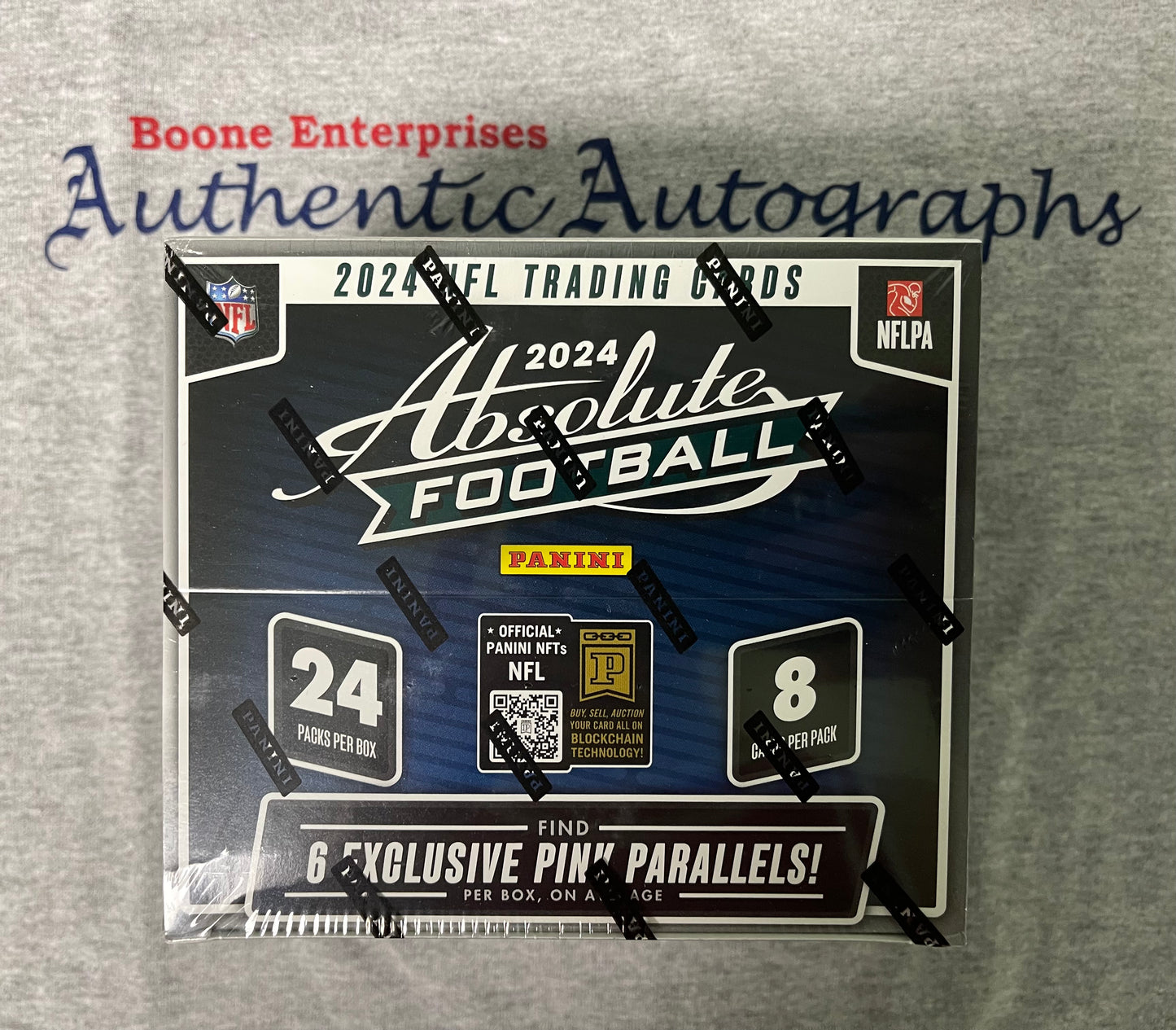 2024 Panini Absolute Football Retail Box Sealed Pink Parallels 192 Cards