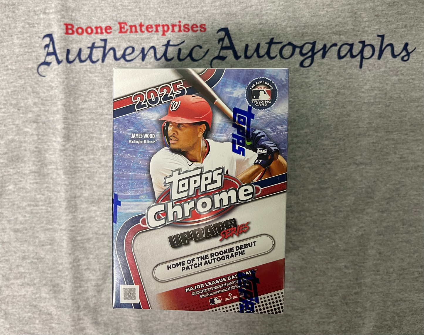 2025 Topps Chrome Update Baseball Sealed Blaster Box 28 Cards Rookie Debuts