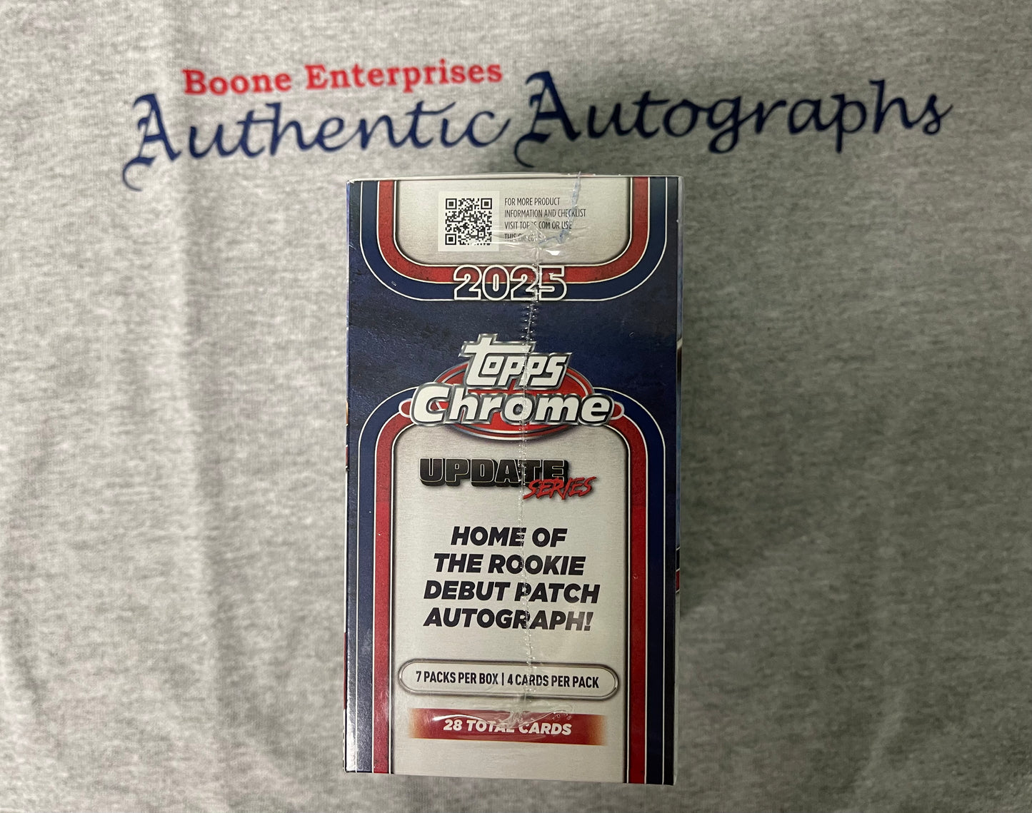 2025 Topps Chrome Update Baseball Sealed Blaster Box 28 Cards Rookie Debuts