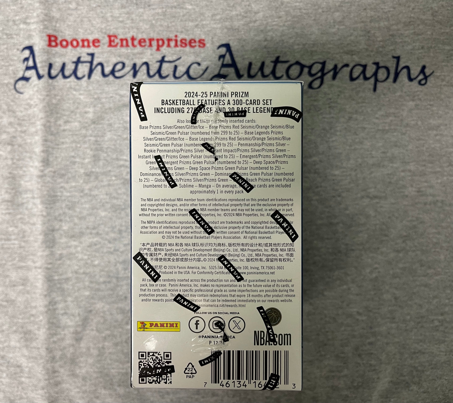 2024-25 Panini Prizm Basketball Blaster Box Sealed 24 Cards Ice Prizms