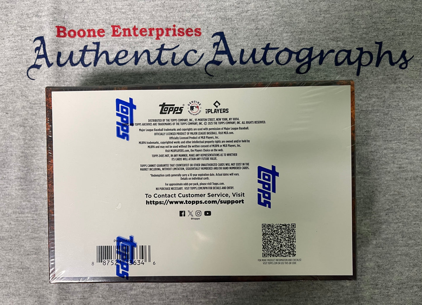 2025 Topps Archives Signature Series Sealed Active Player Edition Autograph