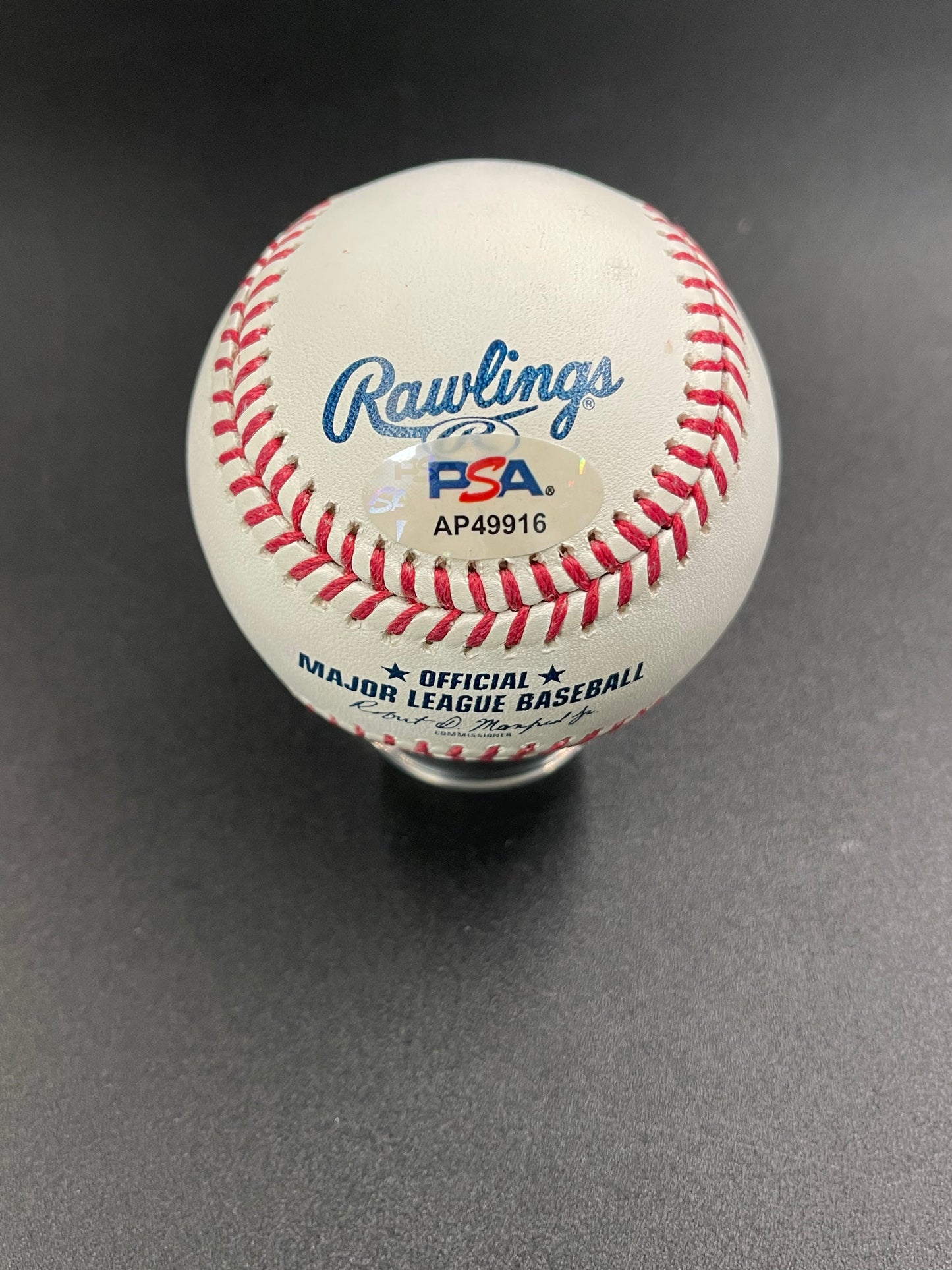 Bobby Witt Jr Signed Autographed Rawlings OMLB Baseball PSA COA (A)
