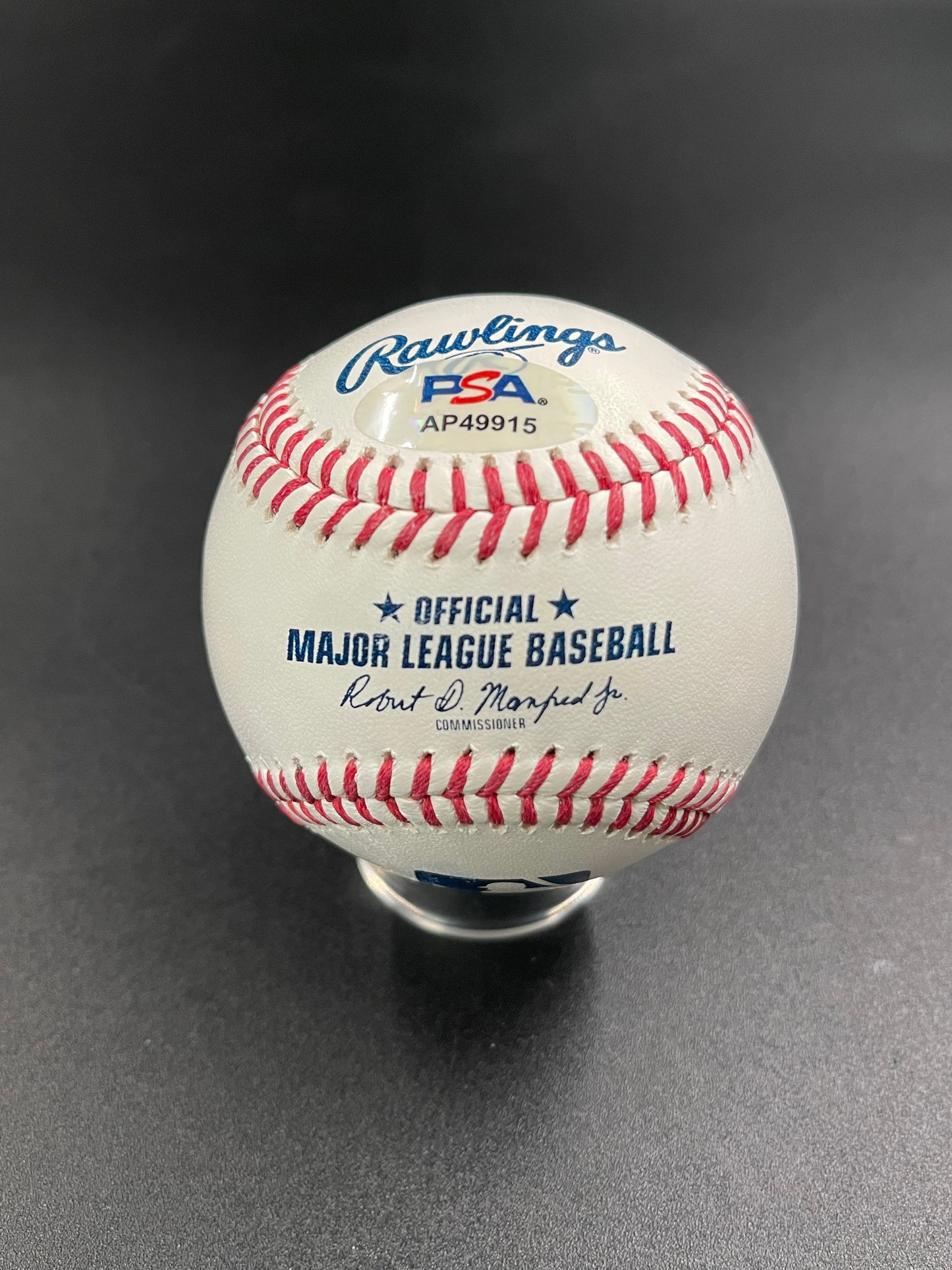 Bobby Witt Jr Signed Autographed Rawlings OMLB Baseball PSA COA (B)