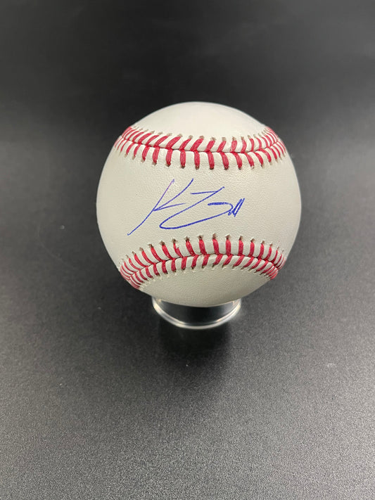 Konnor Griffin Signed/Autographed Rawlings OMLB Baseball Fanatics COA Pirates