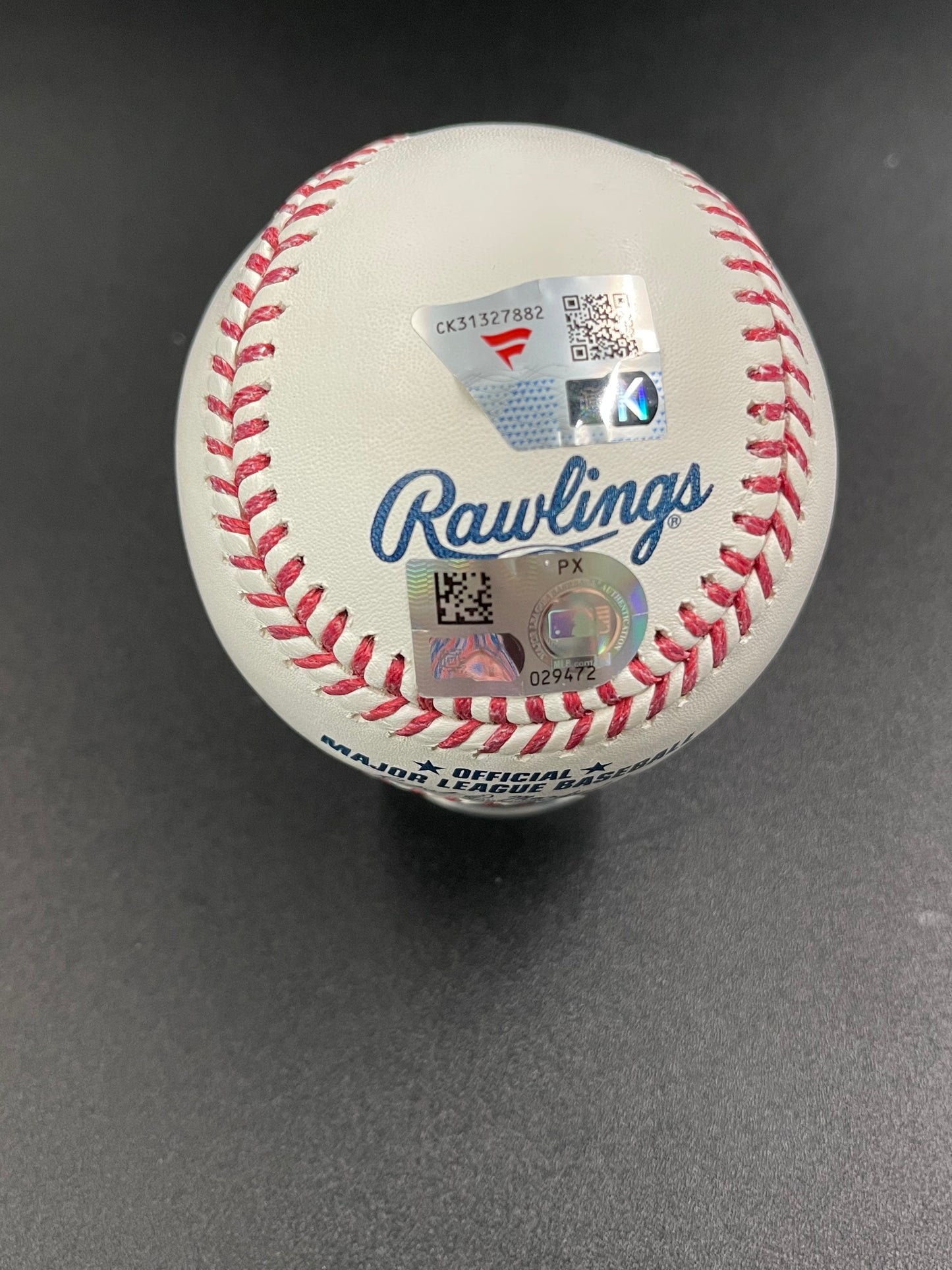 Max Fried Signed/Autographed Rawlings OMLB Baseball Fanatics MLB COA