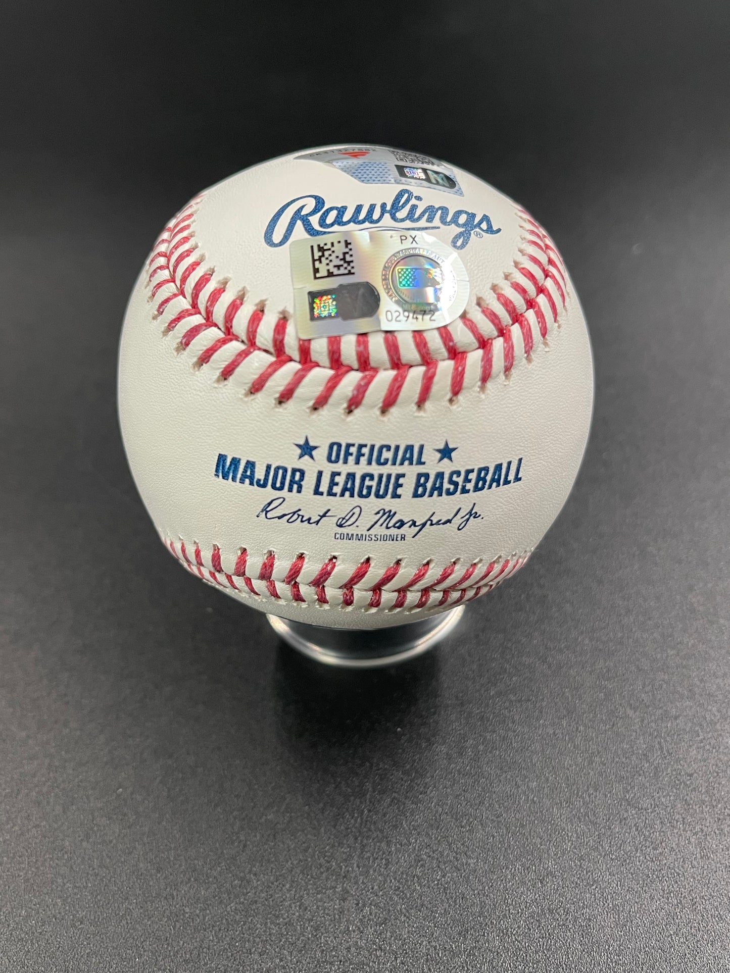 Max Fried Signed/Autographed Rawlings OMLB Baseball Fanatics MLB COA