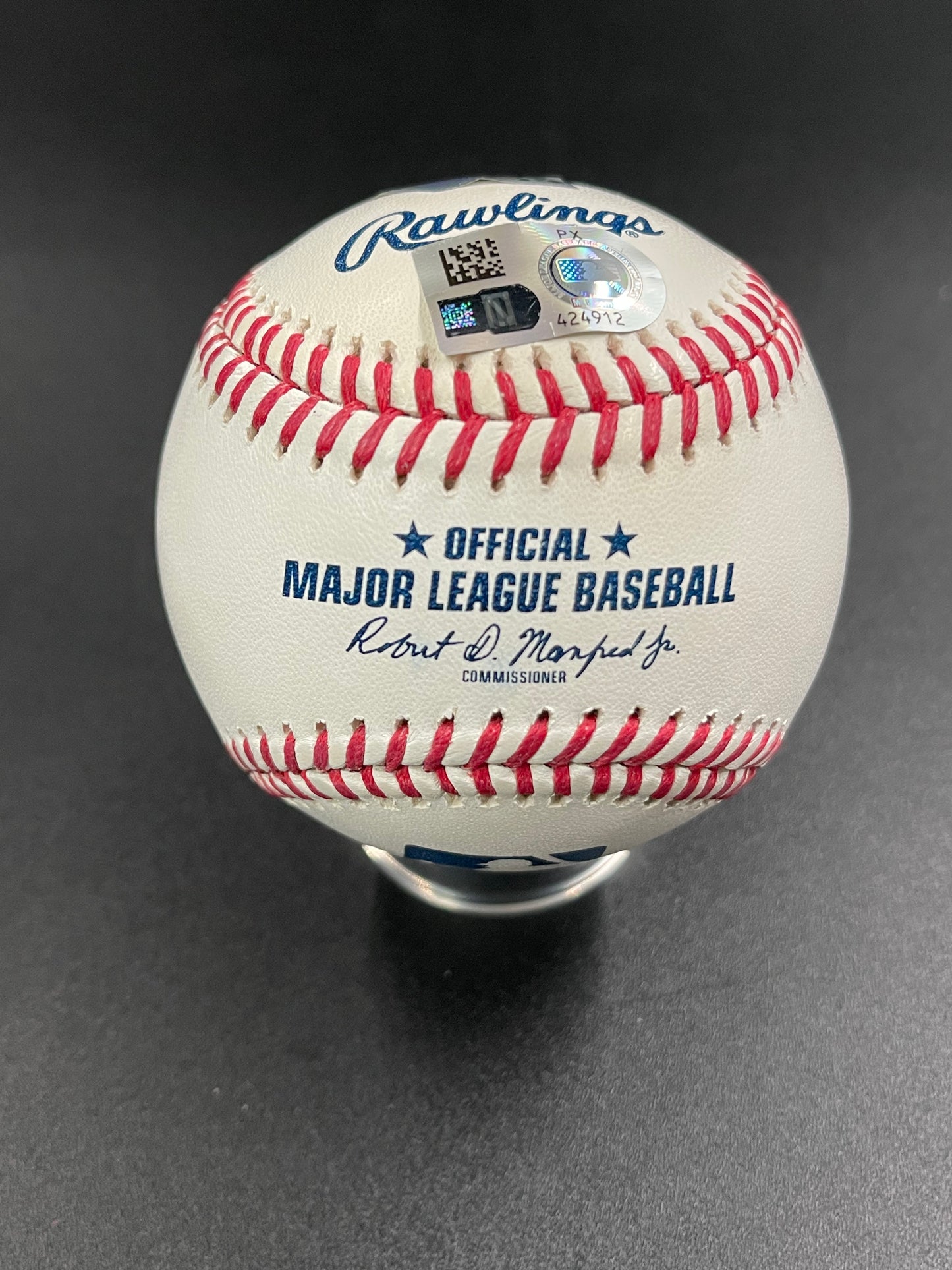 Spencer Jones Signed/Autographed Rawlings OMLB Baseball Fanatics COA Yankees